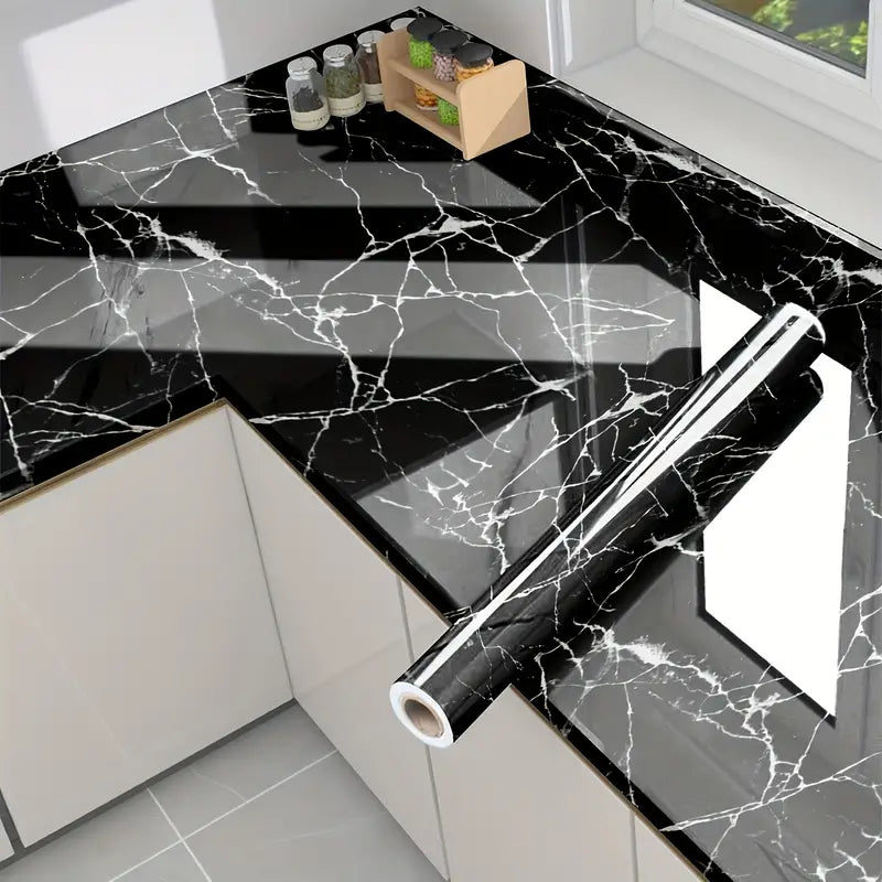 Rollo Autoadhesivo de Mármol 10 Metros – Renueva tus espacios sin obras ni gastos excesivos 🏡✨