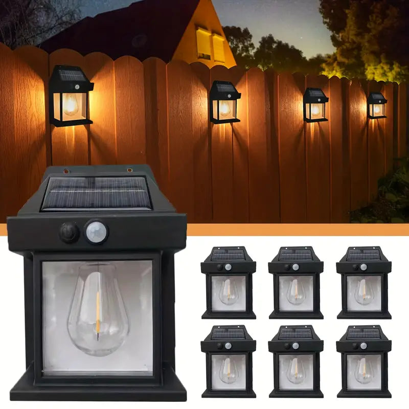 Pack de 2 Lámparas de Pared Solar Potentes