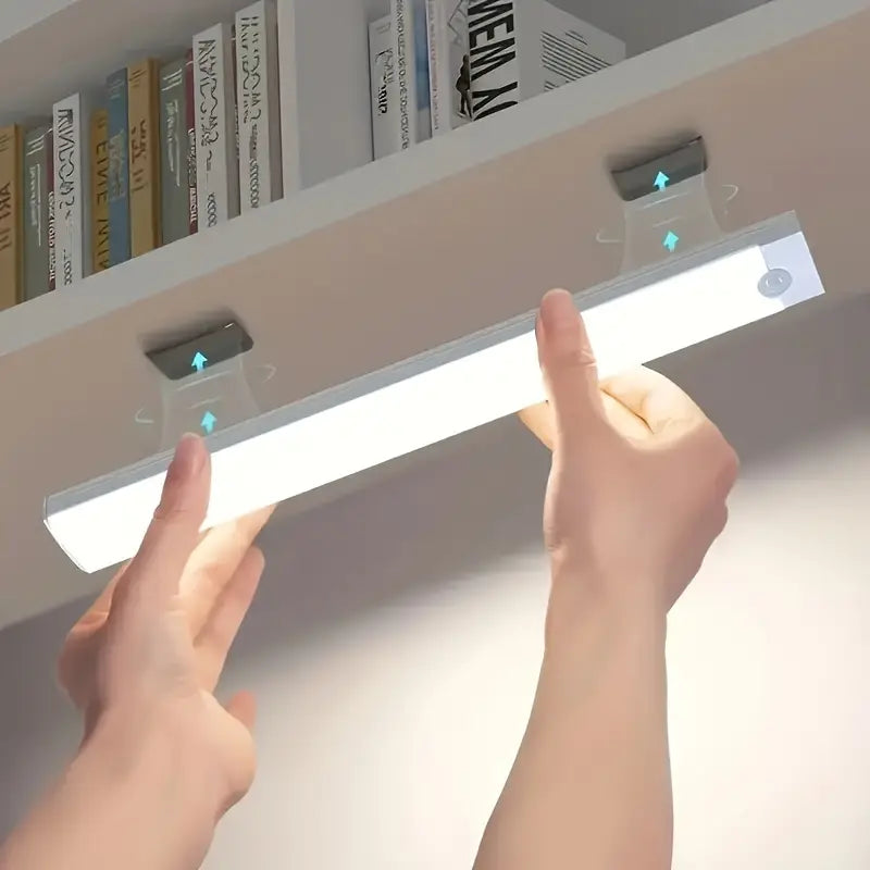 Pack de 2 Lámparas LED en Barra Recargables USB con Sensor de Movimiento – iluminación Inteligente y Práctica