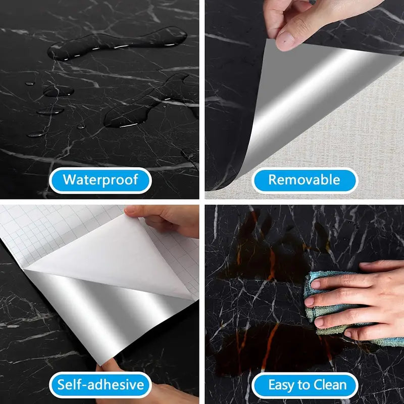 Rollo Autoadhesivo de Mármol 10 Metros – Renueva tus espacios sin obras ni gastos excesivos 🏡✨