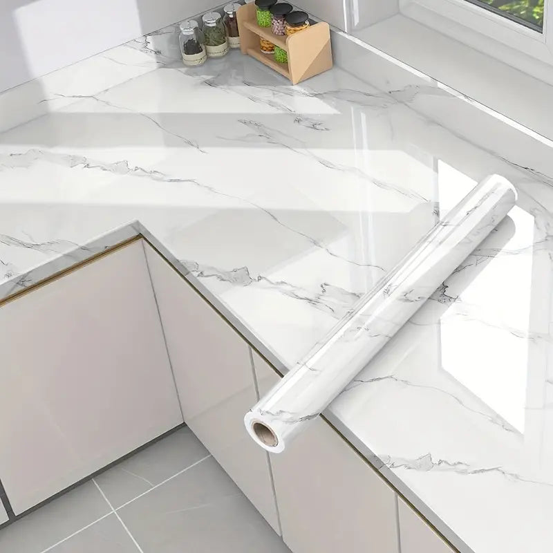 Rollo Autoadhesivo de Mármol 10 Metros – Renueva tus espacios sin obras ni gastos excesivos 🏡✨