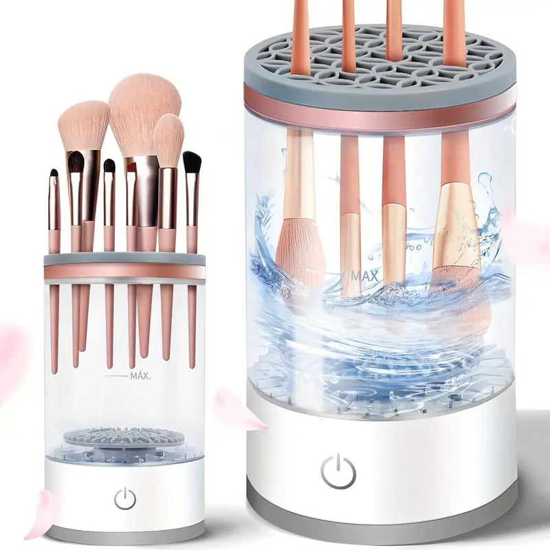¡Brochas SIEMPRE Limpias en Segundos! ✨ Evita Bacterias y Logra un Maquillaje Perfecto