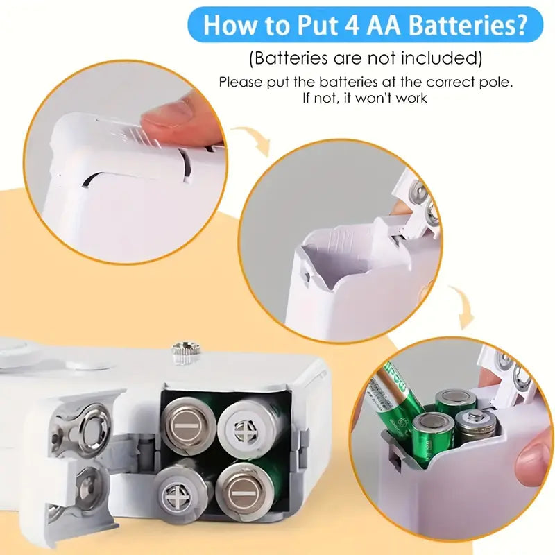 ¡Adiós a la costura manual! Lleva tu Máquina de Coser Portátil con ENVÍO GRATIS 🎁