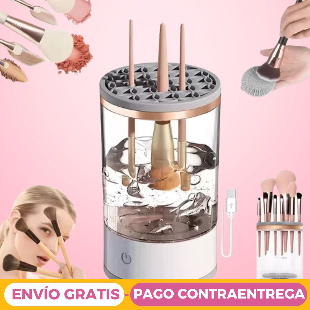 ¡Brochas SIEMPRE Limpias en Segundos! ✨ Evita Bacterias y Logra un Maquillaje Perfecto