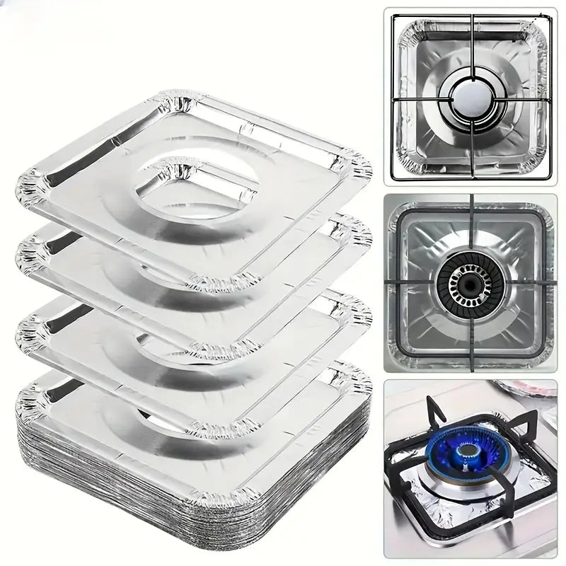 🔥 ¡Pack de 32 Protectores para Hornillas + Envío Gratis! 🛒✨ Cocina limpia sin esfuerzo