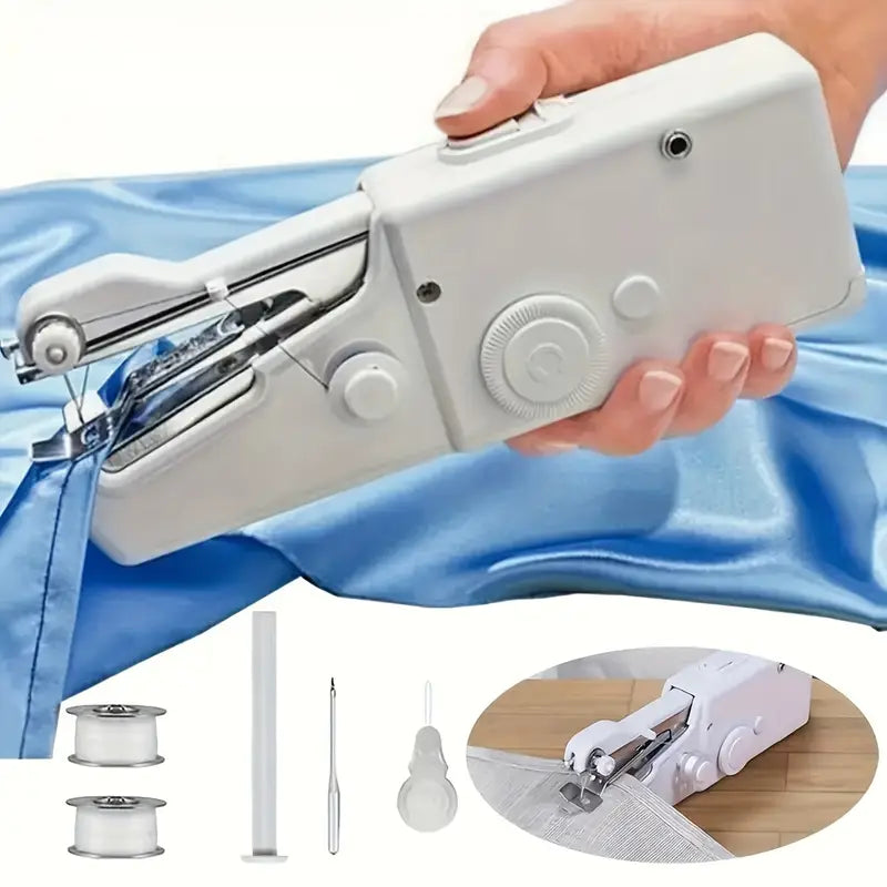 ¡Adiós a la costura manual! Lleva tu Máquina de Coser Portátil con ENVÍO GRATIS 🎁
