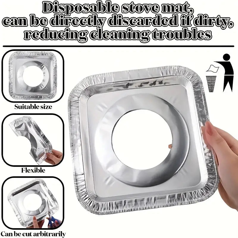 🔥 ¡Pack de 32 Protectores para Hornillas + Envío Gratis! 🛒✨ Cocina limpia sin esfuerzo