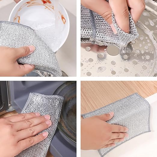 Paños Mágicos de Limpieza – Elimina la suciedad más difícil sin esfuerzo ✨