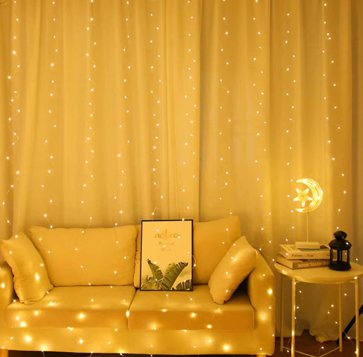 🌟 Cortina LED 3x3 – Luz mágica en casa - Paga al Recibir