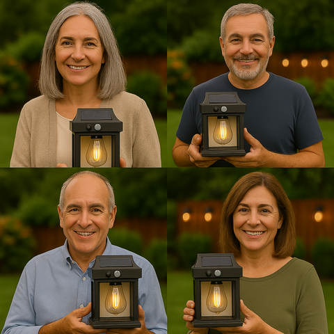 ¡Ilumina tu hogar con estilo y sin pagar luz! 🔥 4 lámparas solares que transforman tu espacio exterior ✨