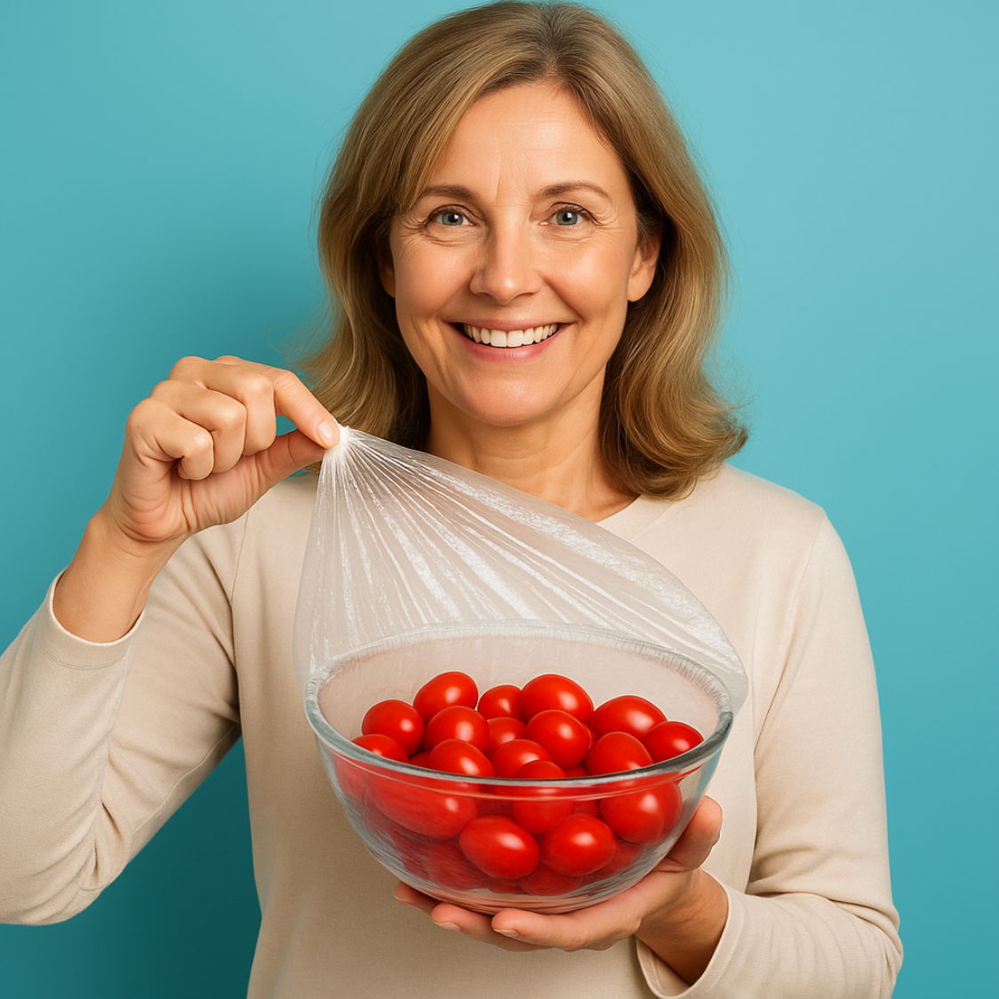 500 Cubiertas Elásticas Reutilizables para Alimentos 🥗 Conserva, Protege y Ahorra