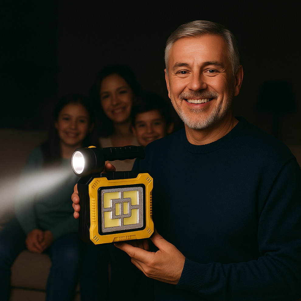 KitMaster Solar Multifunciónal 🔥 | Ilumina, Protege y Repara Tu Hogar Sin Gastar Luz