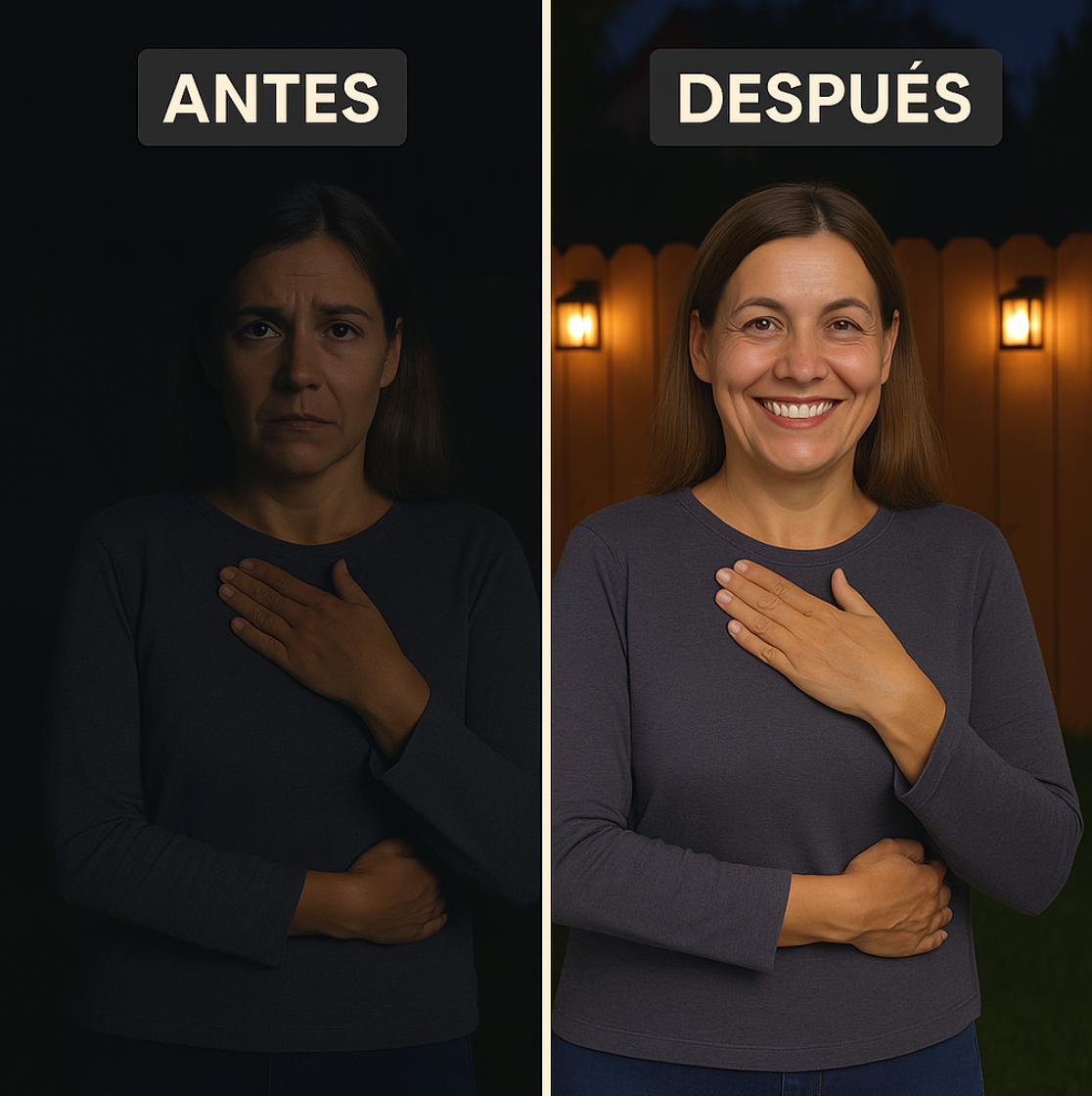 ¡Ilumina tu hogar con estilo y sin pagar luz! 🔥 4 lámparas solares que transforman tu espacio exterior ✨