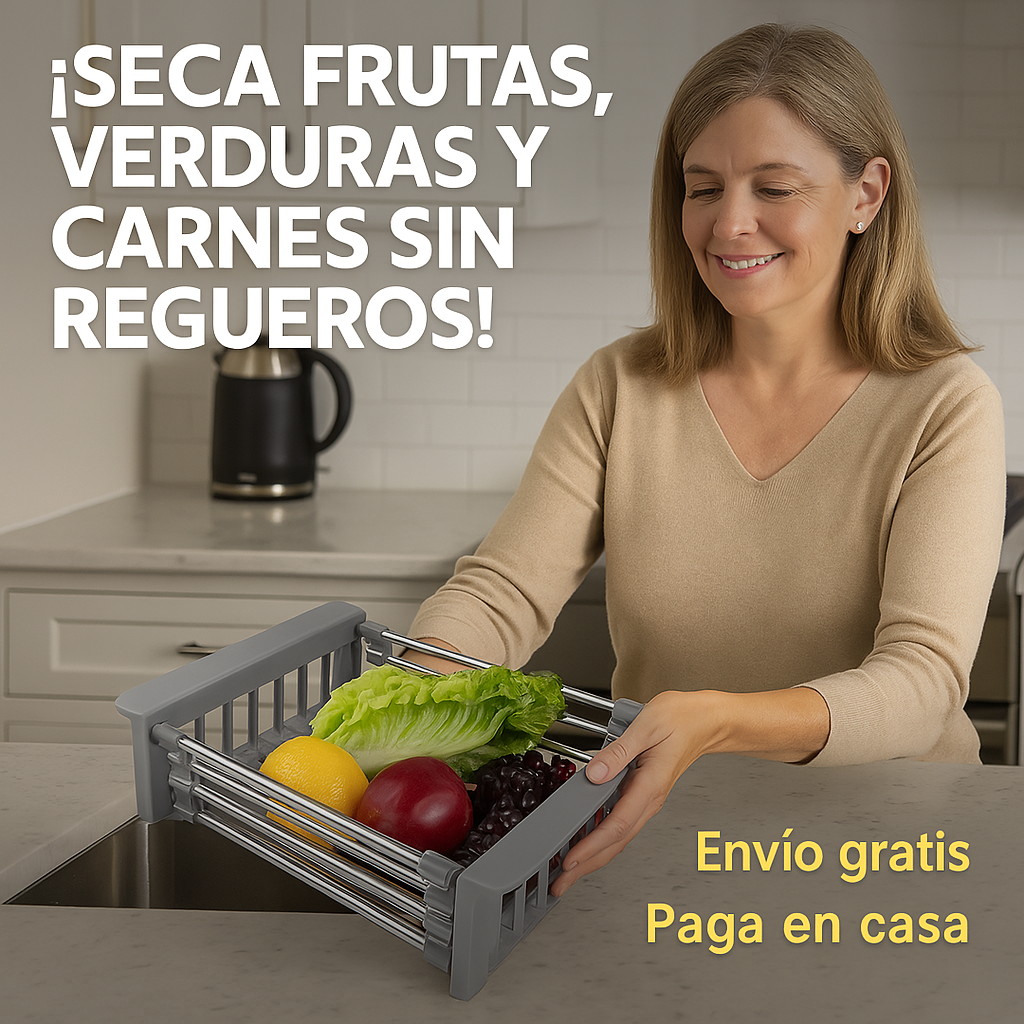 Seca Frutas, Verduras y Carnes ¡Sin Regueros! 🍓 Paga al Recibir + Envío Gratis 🎁