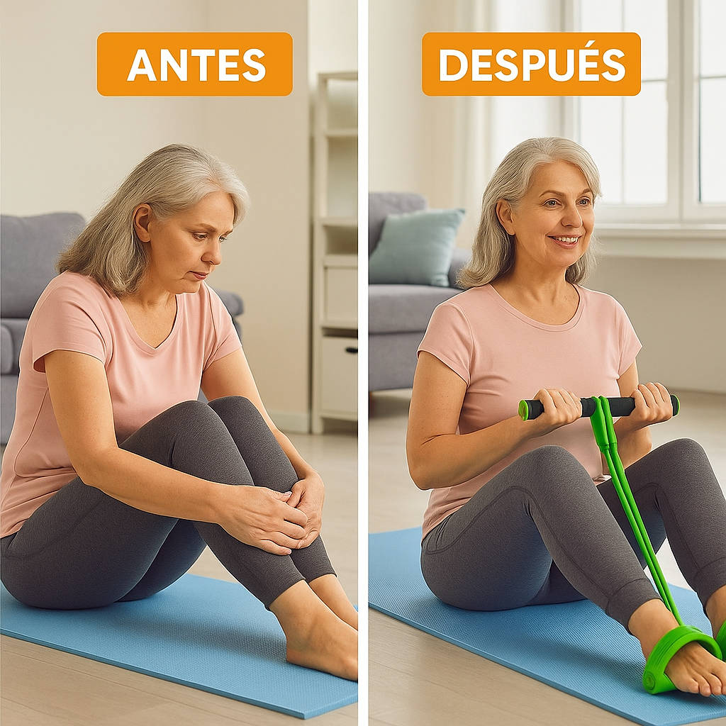 Banda Elástica MultiFit — Ejercita todo tu cuerpo en casa sin máquinas ni gym