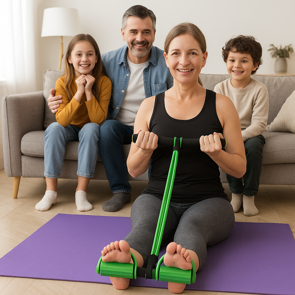 Banda Elástica MultiFit — Ejercita todo tu cuerpo en casa sin máquinas ni gym