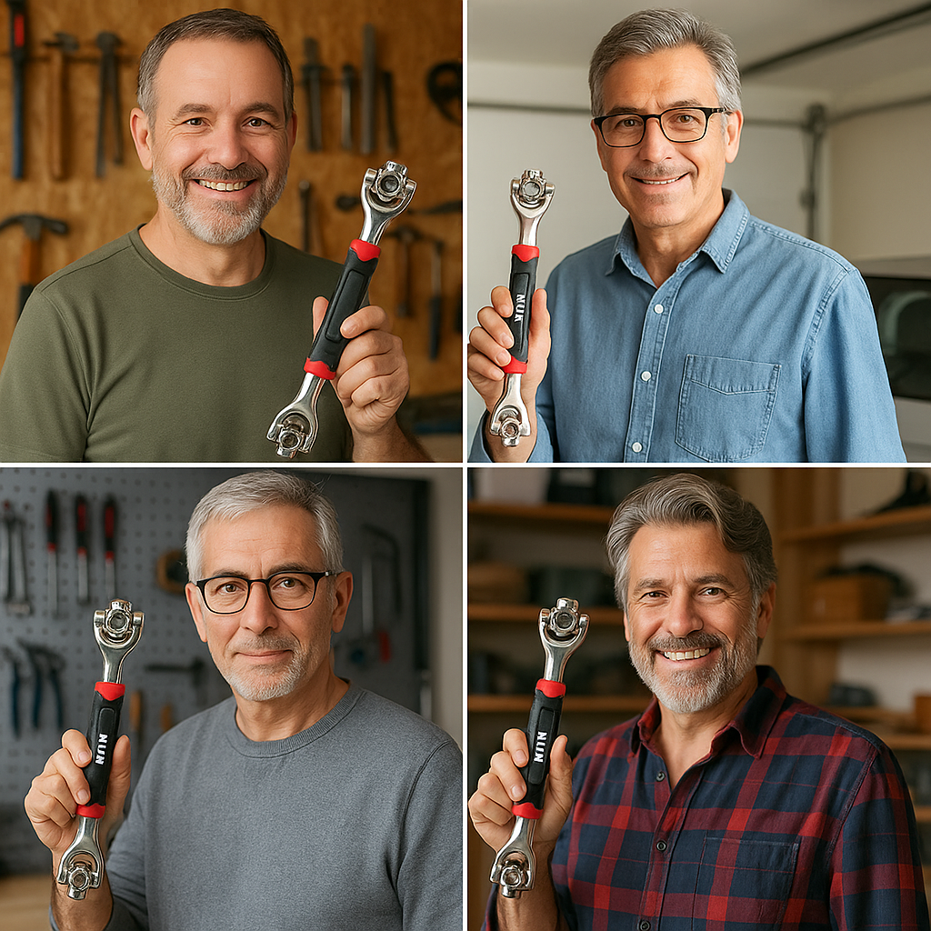 Llave Multiusos 48 en 1 🛠️ ¡Repara todo con una sola herramienta!