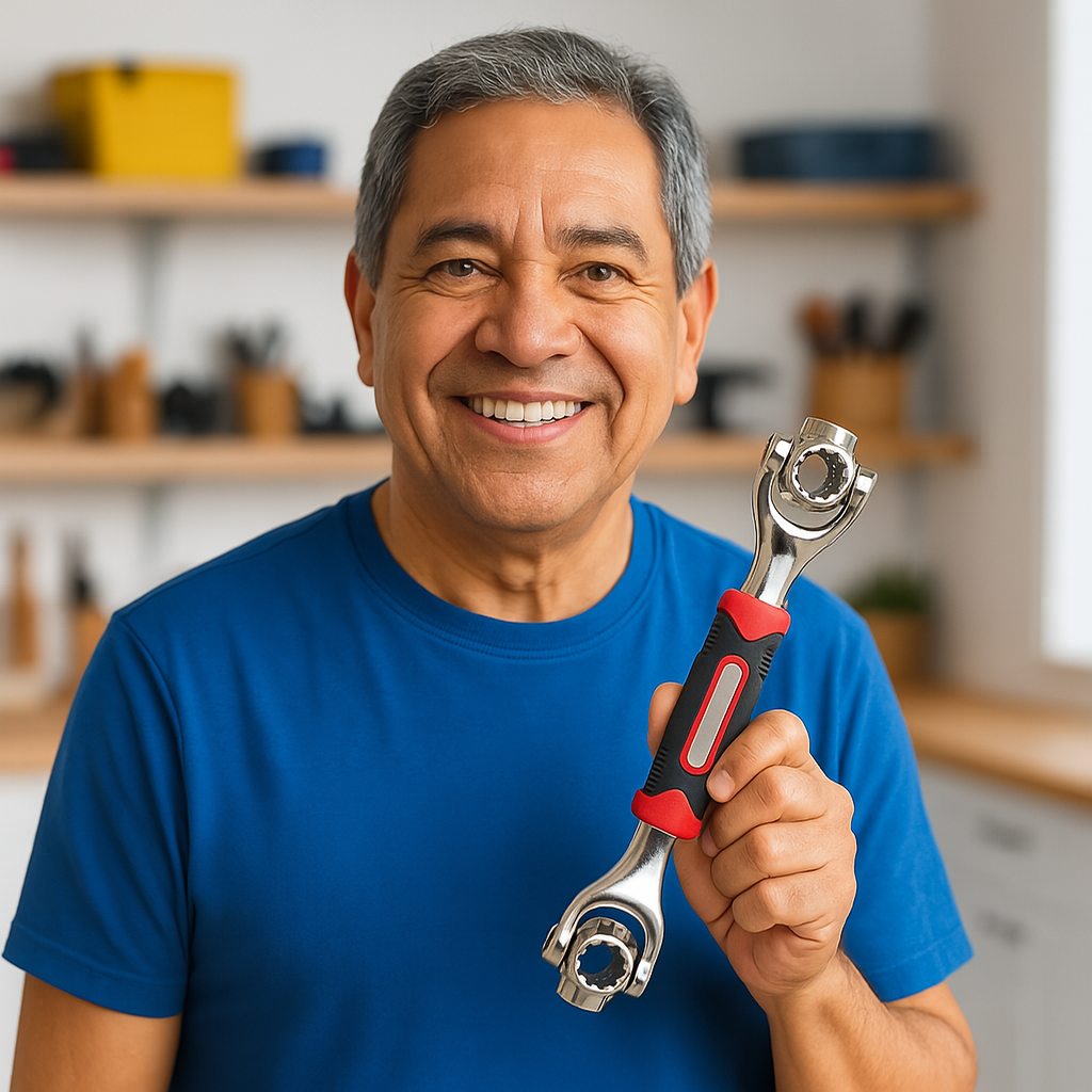 Llave Multiusos 48 en 1 🛠️ ¡Repara todo con una sola herramienta!