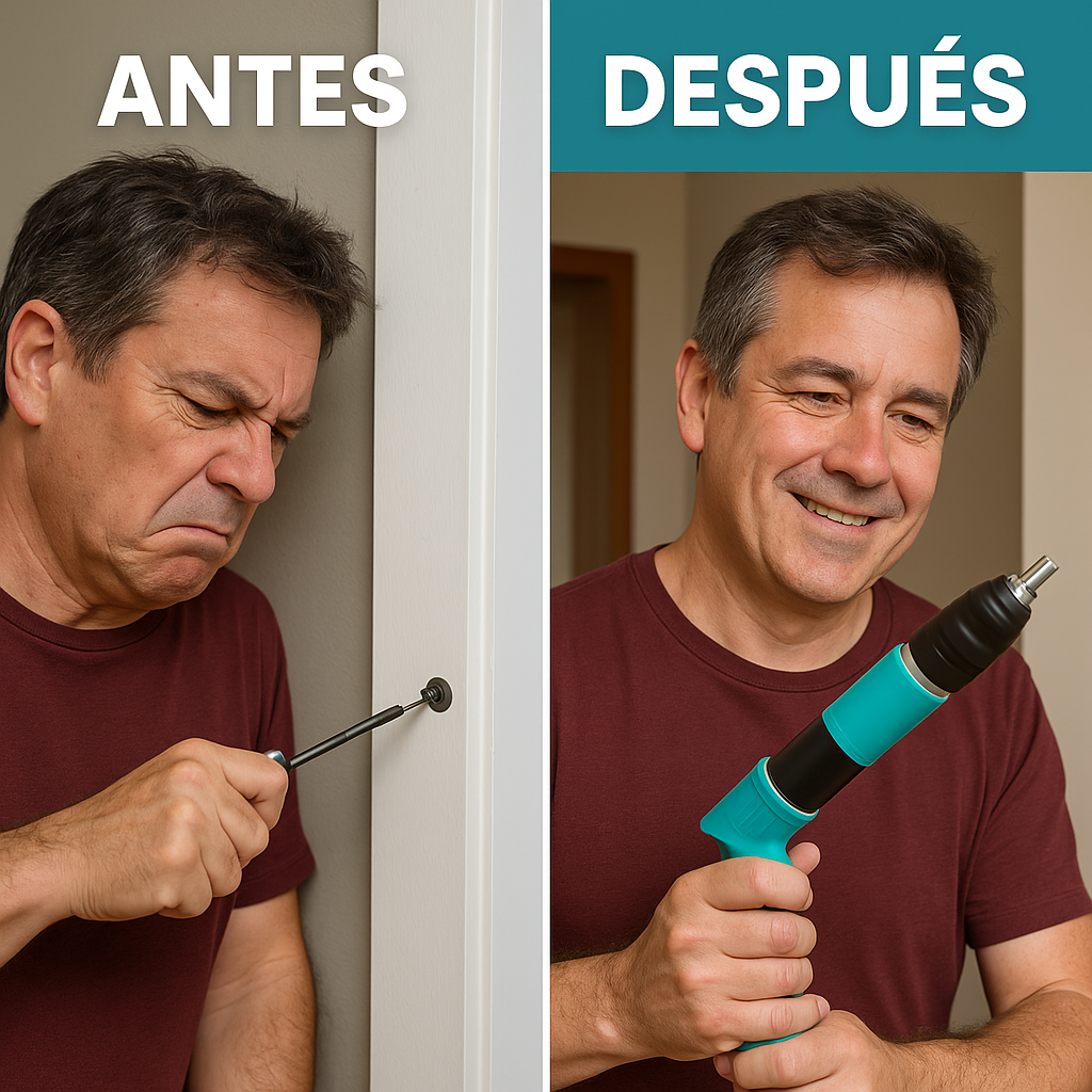 Pistola Manual de Clavos: Fija tus proyectos con precisión y sin esfuerzo 🛠️✨