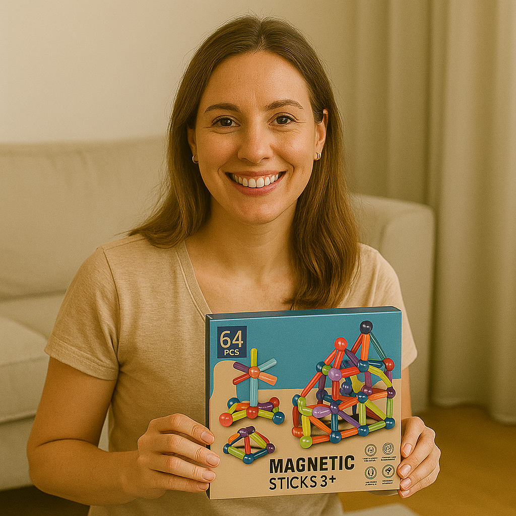 Magnetic Sticks: Construye la imaginación y diviértete sin límites