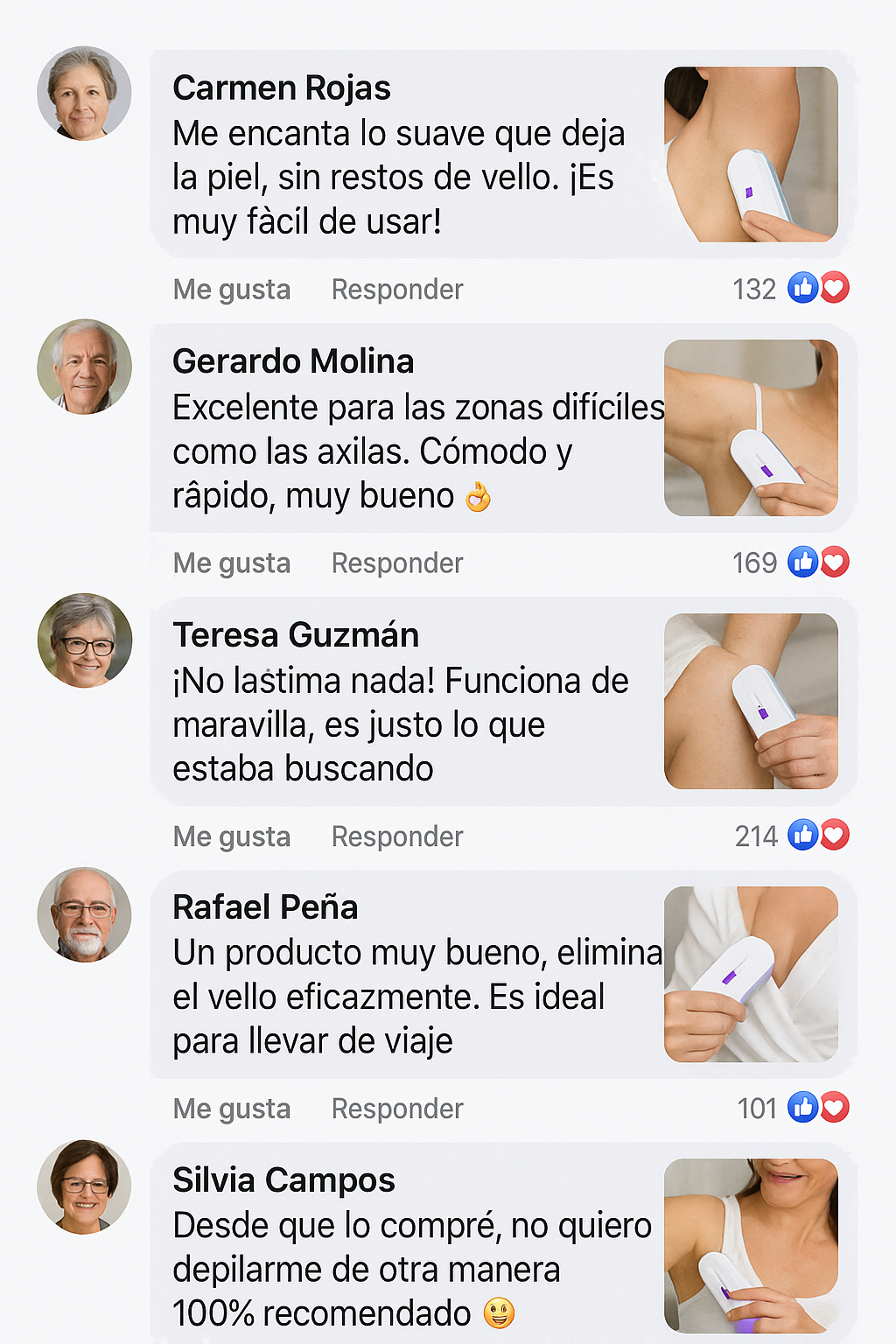 Depiladora Eléctrica Premium — Suavidad al instante, sin dolor ni complicaciones ✨
