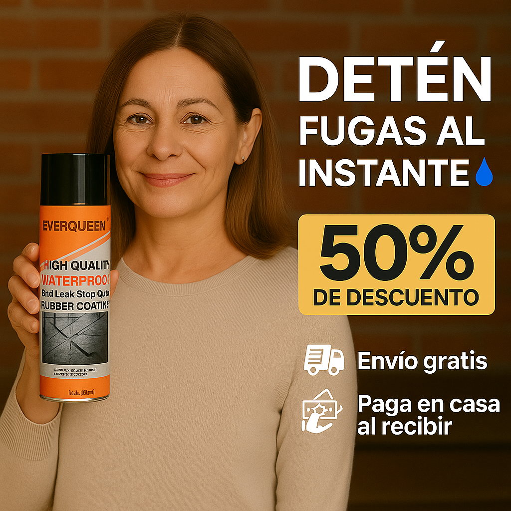 HyperSella — Spray impermeabilizante que sella grietas y fugas al instante 🏠💧