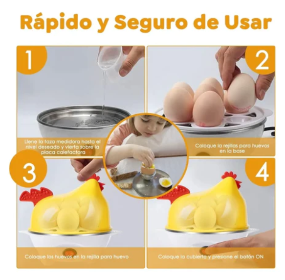 Huevos Perfectos, Rápido y Sin Esfuerzo 🥚✨ Envío Gratis y Paga en Casa 🏠