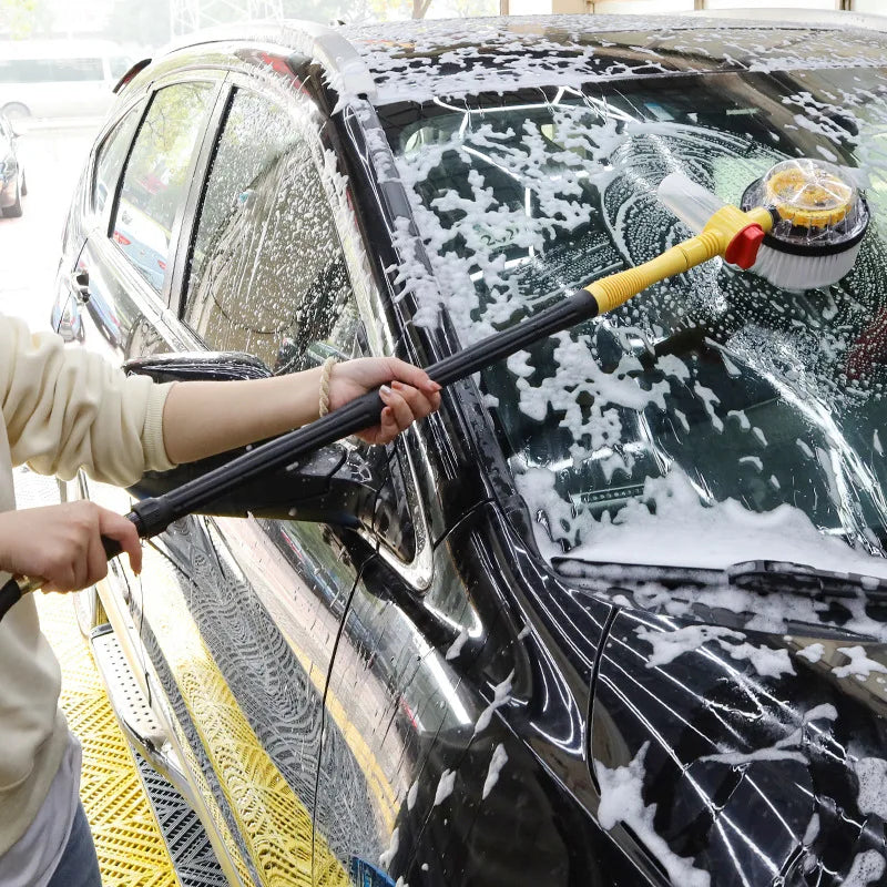 Cepillo Giratorio Profesional: Lava tu Auto Rápido y Sin Esfuerzo 🚗✨