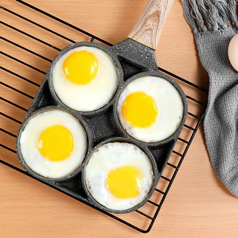 Sartén 4 en 1 Antiadherente – Cocina Más Rápido, Sin Esfuerzo 🍳