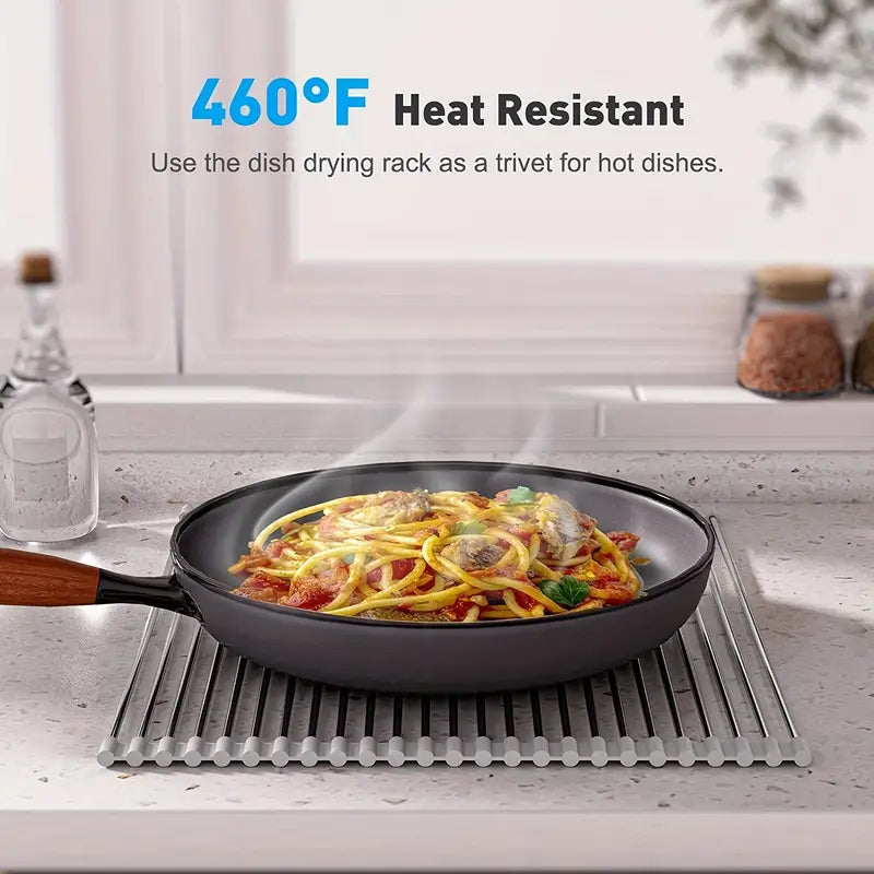 Escurridor Multifuncional Plegable: Lleva 2 + Envío Gratis 🎁 y Paga en Casa 🏠