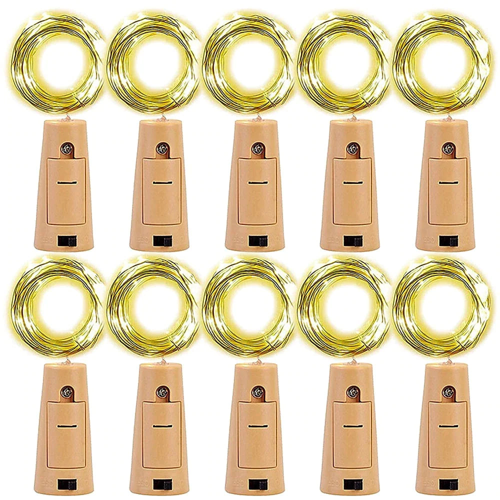 PACK DE CORCHOS LED TIPO HADA - Ilumina tu Casa