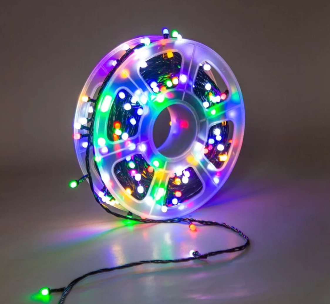 TIRA DE LUCES LED DE 48 METROS A ENCHUFE - Ilumina tu Casa