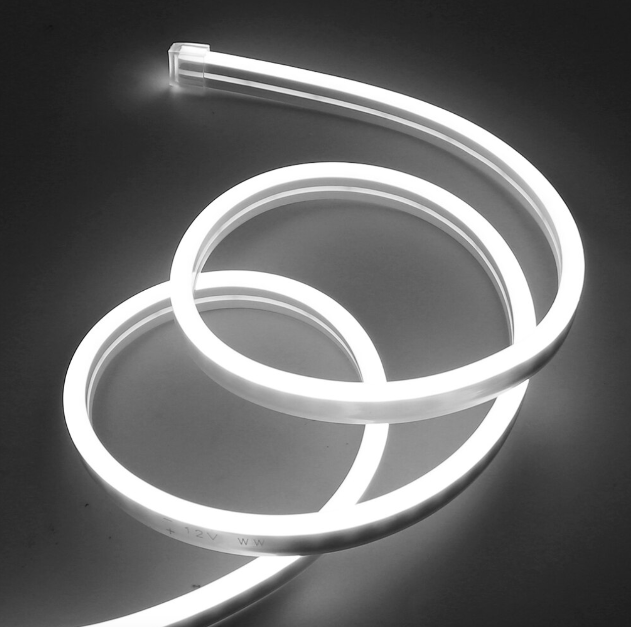 Cinta de Neón Flex 12volt Con Transformador Incluido - Ilumina tu Casa