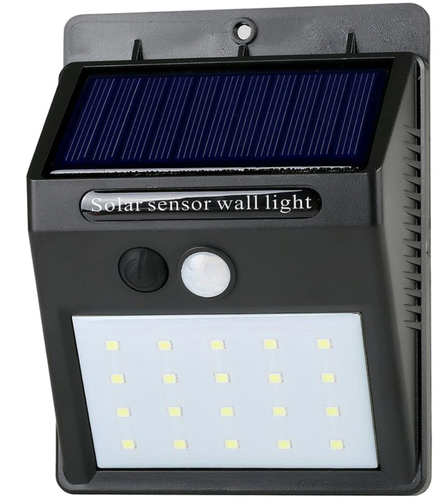 4 Focos Solares 20 Led Con Sensor Movimiento