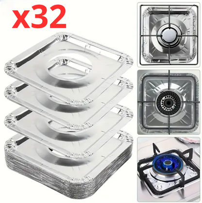 🔥 ¡Pack de 32 Protectores para Hornillas + Envío Gratis! 🛒✨ Cocina limpia sin esfuerzo