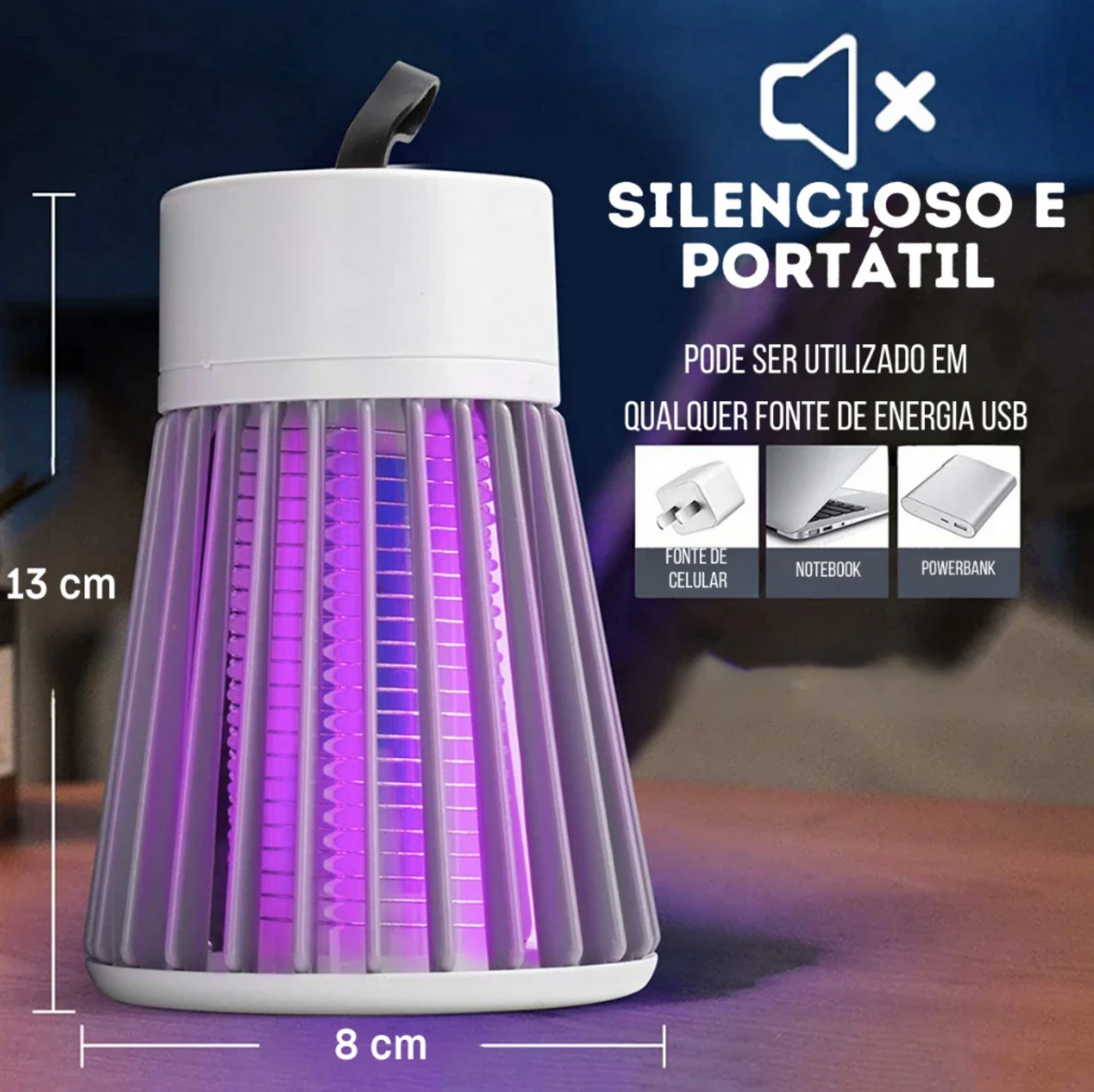 Lámpara Ultravioleta Mata Mosquitos – ¡Adiós a las picaduras!