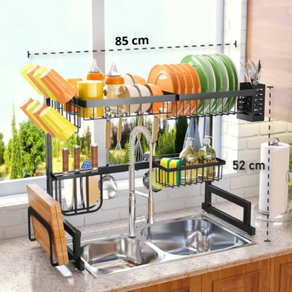 ¡Organiza tu cocina con estilo! Escurridor de Acero Inoxidable + Envío GRATIS 📦
