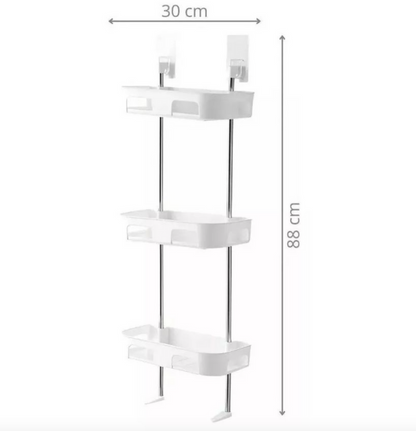 Estante Repisa Para Baño Tres Niveles Resistente Y Duradero.