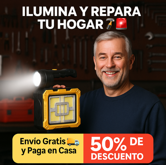 KitMaster Solar Multifunciónal 🔥 | Ilumina, Protege y Repara Tu Hogar Sin Gastar Luz