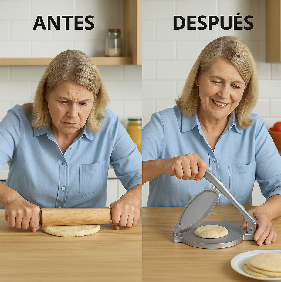 Prensa PROO™: ¡Fajitas, empanadas, arepas y más listas en segundos! 🌮🥟