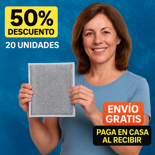 Paños Mágicos de Limpieza – Elimina la suciedad más difícil sin esfuerzo ✨