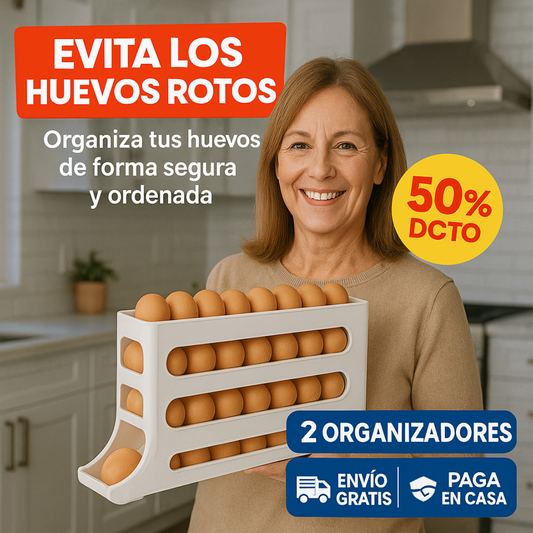 Dispensador Automático de Huevos – Orden y Seguridad para No Perder Ni Uno 🥚💰