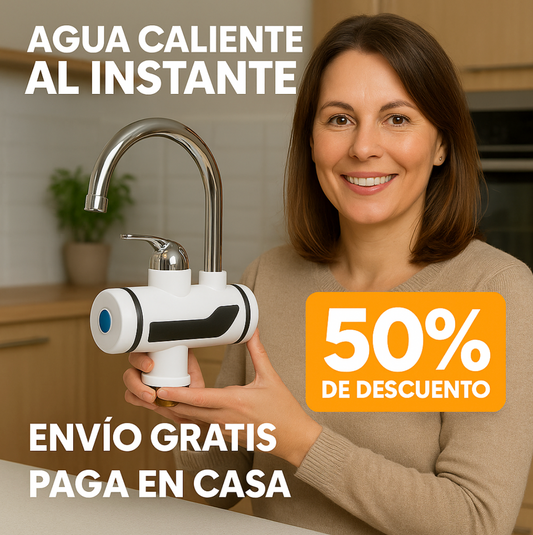 Di adiós al agua helada! Disfruta de lavados con agua calientita en segundos con HydroHeat 🔥💧