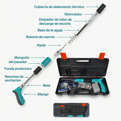 Pistola Manual de Clavos: Fija tus proyectos con precisión y sin esfuerzo 🛠️✨