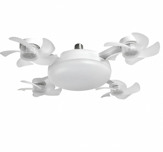 Ventilador de Techo con Luz LED Ajustable