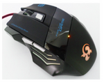 Cargue la imagen en el visor de la galería, Mouse Gamer T-6 Con Luz, 6 Botones, Cable USB Tipo Soga, Con Filtro