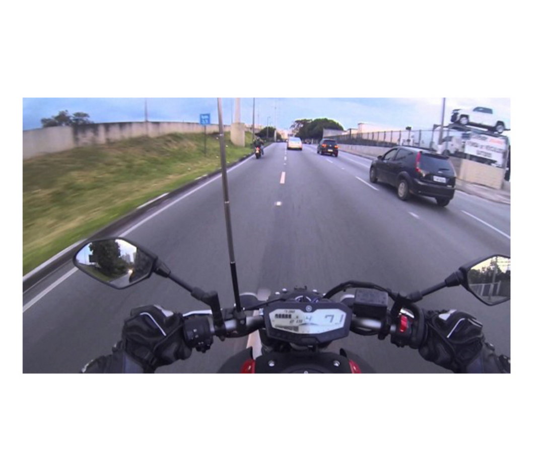 Antena Para Moto, Corta Hilo Curado, Pro-Biker Maxima Seguridad