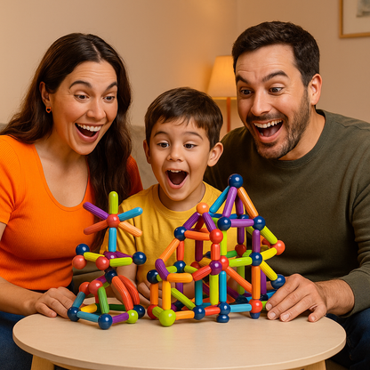 Magnetic Sticks: Construye la imaginación y diviértete sin límites
