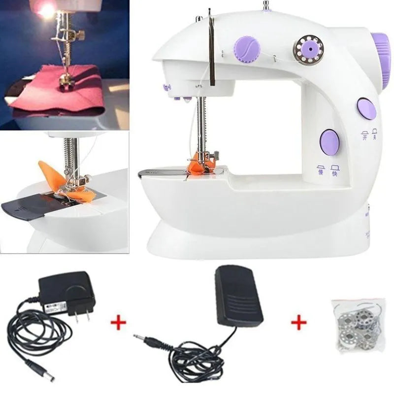 Mini Máquina de Coser Profesional - Tu Taller de Costura Portátil