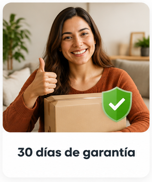 30 días de garantía